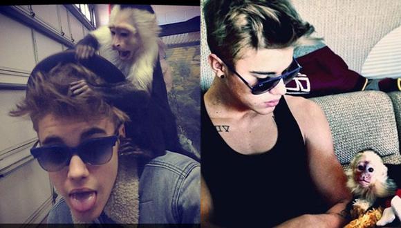 Justin Bieber es criticado por querer adoptar otro mono