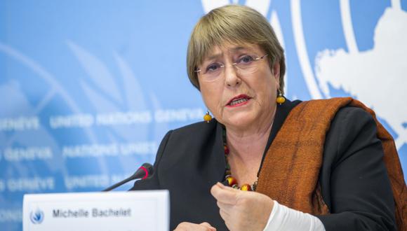 La Alta Comisionada de las Naciones Unidas para los Derechos Humanos, Michelle Bachelet, exigió la liberación de los periodistas en Myanmar. (Foto de archivo: EFE / EPA / MARTIAL TREZZINI)