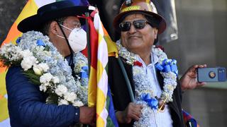 Evo Morales reta a su heredero Luis Arce y agita a Bolivia