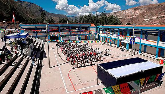 El BCP invierte S/11 millones en dos colegios del Cusco