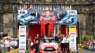 Sordo ganó su primer rally del WRC en Alemania