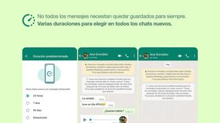 Cómo hacer para que todos los mensajes de cada chat se eliminen automáticamente de WhatsApp 