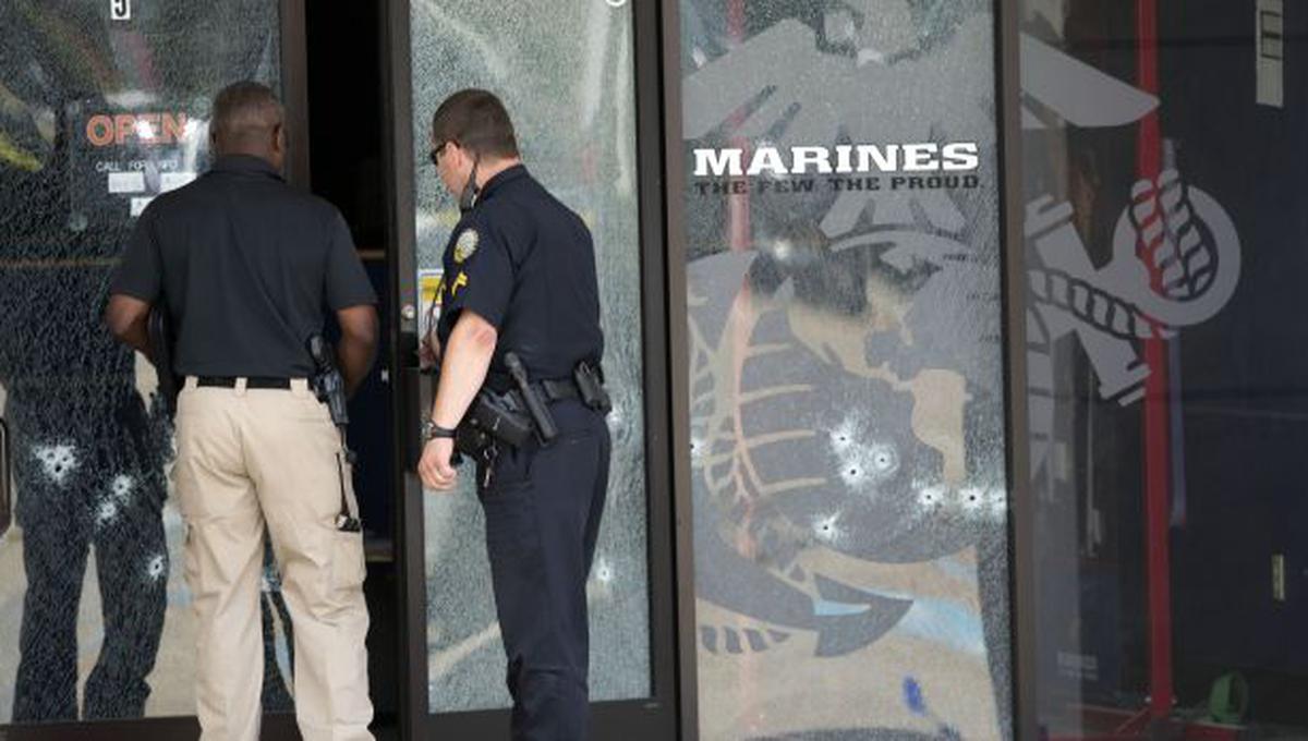 EE.UU.: Pistolero mata a cuatro marines en Tennesse