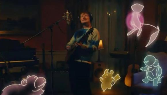 Ed Sheeran colabora con Pokémon para el lanzamiento de la nueva canción "Celestial". (Foto: Captura de YouTube)