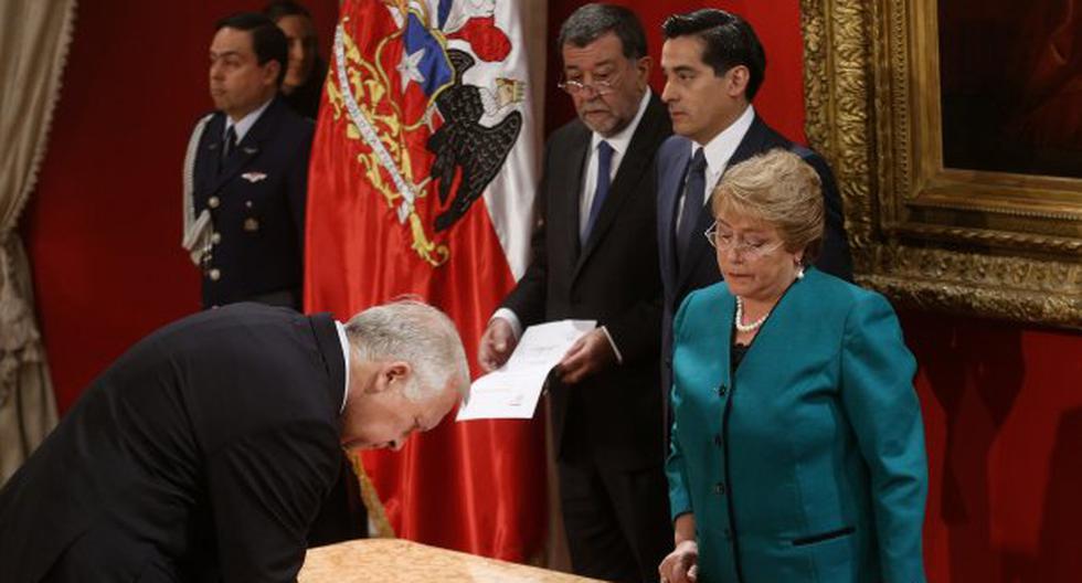 Bachelet introduce nueve cambios en su gabinete ministerial. (Foto: EFE)