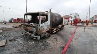 Osinergmin anuncia más medidas de fiscalización al transporte de gas tras tragedia en Villa El Salvador
