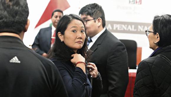 La abogada de Keiko Fujimori evitó confirmar si la lideresa de FP estará presente en la audiencia. (Foto: Alessandro Currarino/ El Comercio)