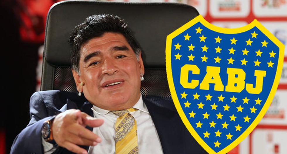 Diego Maradona elogió a Boca Juniors tras salir campeón de la liga argentina | Foto: Edición/Getty