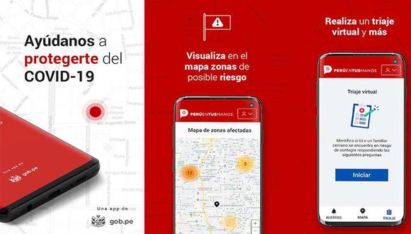 Aplicación 'El Perú en tus manos'. (Imagen: Gobierno del Perú)