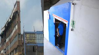 Siguen trabajando en peligroso edificio de 1,2 m de ancho