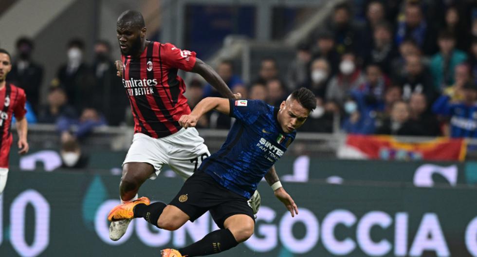 Inter de Milan enfrentó al AC Milán por la Copa Italia
