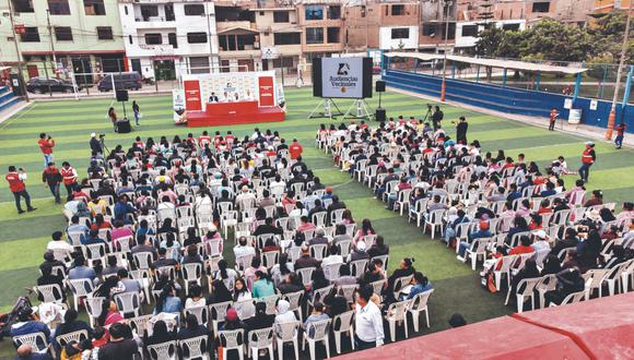 En el 2023, El Comercio realizó seis asambleas en Lima. Para este 2024, se tiene programadas dos eventos con los vecinos en la región del Callao. (Foto: Giancarlo Ávila/Archivo).