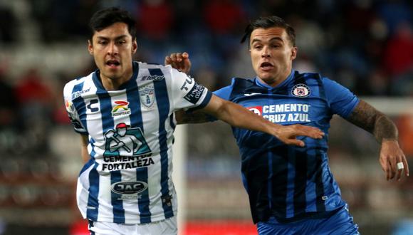 Cruz Azul y Pachuca se enfrentaron por la Liga MX. Foto: EFE