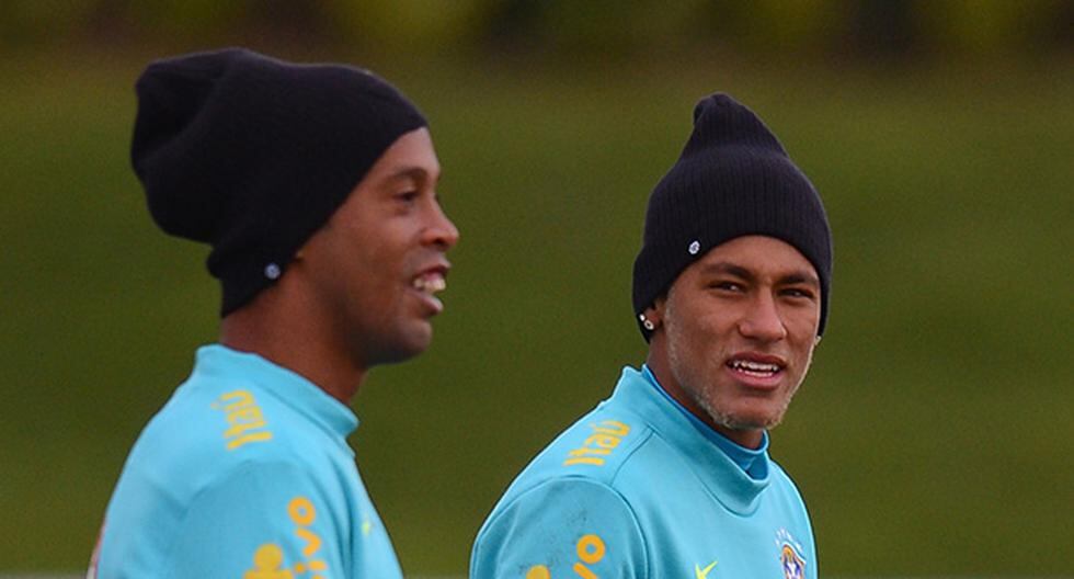 Ronaldinho y su consejo a Neymar antes que se marche al PSG. (Foto: Getty Images)