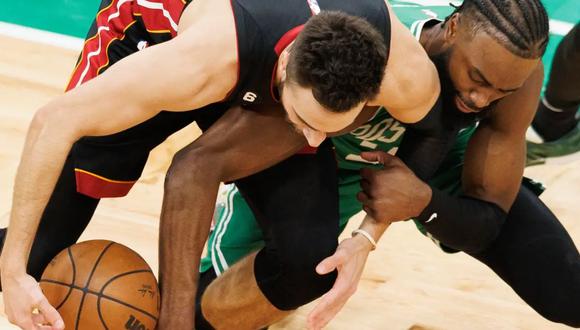 Ver partido entre Boston Celtics vs. Miami Heat en vivo, online y en directo vía ESPN, Star Plus, NBA TV, NBA League Pass y TNT por el Juego 7 de la final de los playoffs de la Conferencia Este de la NBA 2023. (Foto: EFE)