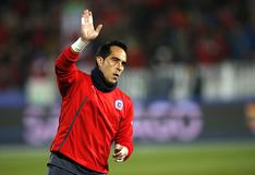 Claudio Bravo calienta el partido con la Selección Peruana