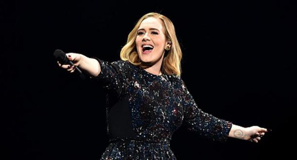 La sorprenderte respuesta de la cantante británica Adele. (Foto: Getty Images)