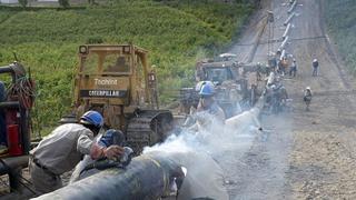 Ayacucho: detectan rotura de tubería de gas natural en Anco