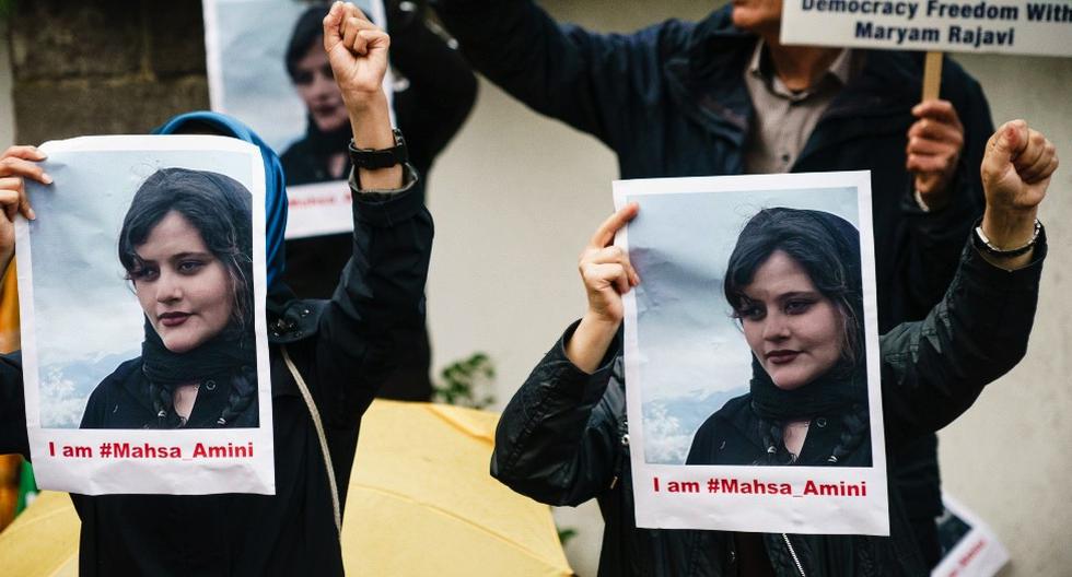 Desde hace semanas hay protestas en Irán y en el extranjero por la muerte de Mahsa Amini. (Foto: AFP)