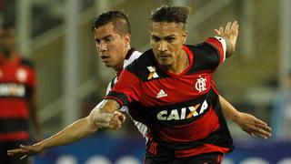 Flamengo, con Paolo Guerrero, derrotó 1-0 a Palestino en Chile