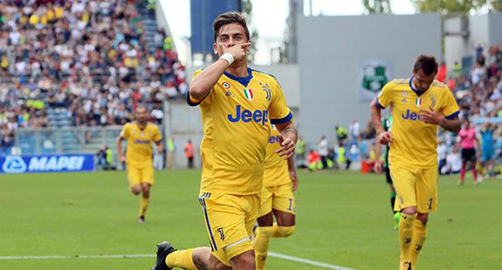 LA Juventus se impuso en condición de visita al Sassuolo por la cuarta fecha de la Serie A. (Foto: EFE)