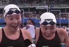 Río 2016: la nadadora china Fu Yuanhai enternece las redes con su curiosa reacción