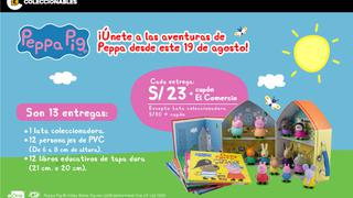 PEPPA PIG, tus personajes favoritos de tu serie infantil.