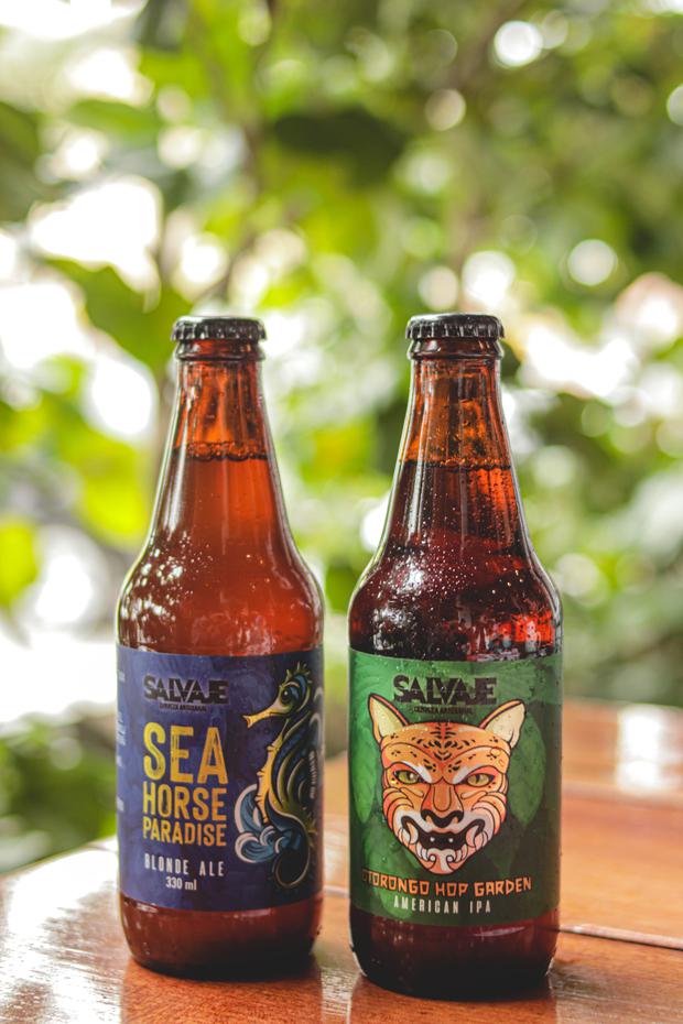 Salvaje is a Peruvian craft beer brand.