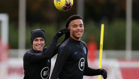 Phil Foden y Mason Greenwood fueron separados de la selección de Inglaterra. (Foto: @England)