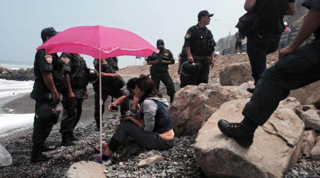 Costa Verde: así la policía desalojó a tablistas en La Pampilla - 7