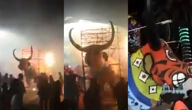 En México, los usuarios catalogaron este video viral de Facebook como "fuego artificiales, nivel fin del mundo" por lo colorido del acto. (Foto: captura)