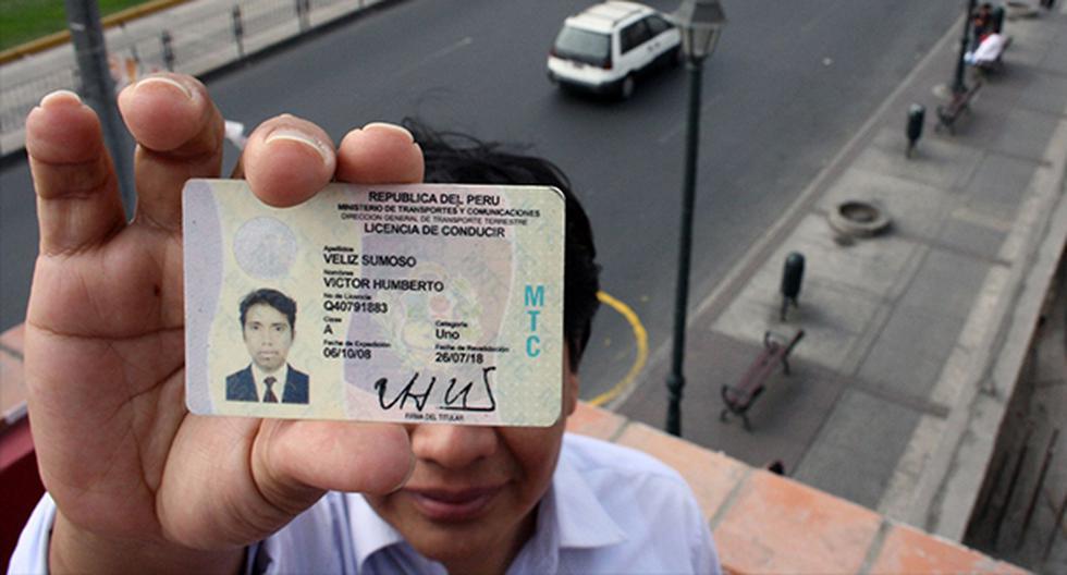 Conoce cuáles son los requisitos y pasos para obtener tu licencia de conducir profesional. (Foto: Andina)