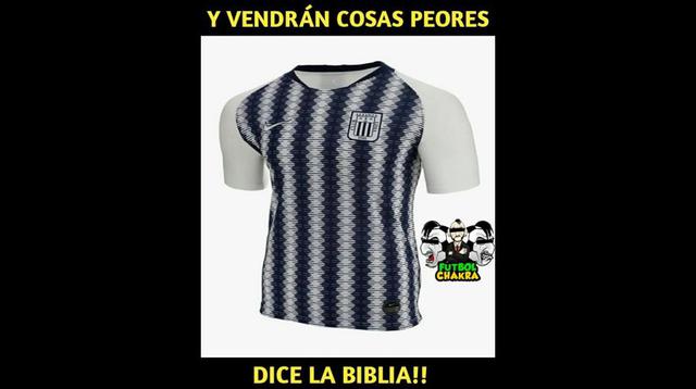Facebook: Alianza Lima y los despiadados memes de la nueva camiseta blanquiazul.