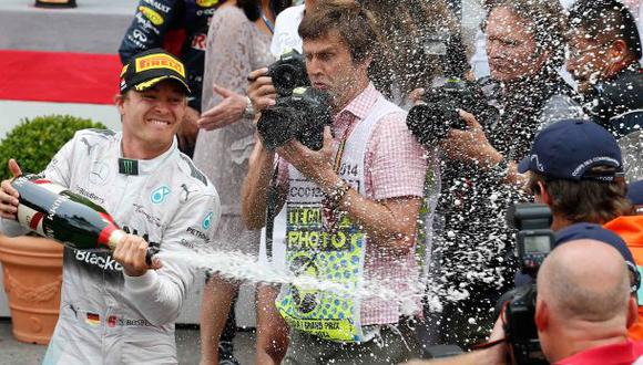 F1: Rosberg relegó a Lewis Hamilton y ganó el GP de Mónaco