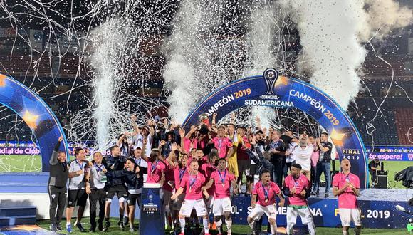 Independiente del Valle logra su primer título internacional en su historia. (Foto: IDV)