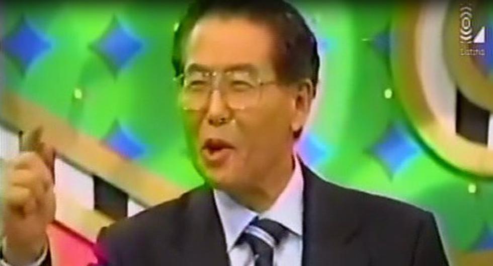 Alberto Fujimori se presentó en programa japonés en 2002. (Foto: captura Latina)