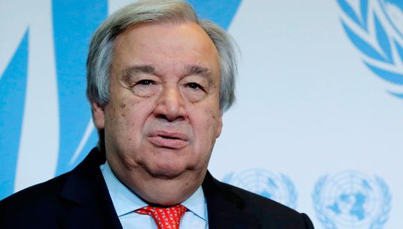 El secretario general de las Naciones Unidas, Antonio Guterres, insistió en llamar a la calma y no utilizar la fuerza letal "en ninguna circunstancia". (Foto: Reuters)