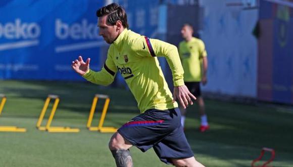 Lionel Messi es el máximo anotador de LaLiga Santander, con 19 goles. (Foto: AFP)