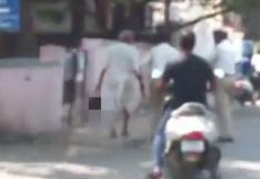 YouTube: hombre camina con la cabeza de su esposa en la mano en la India | VIDEO