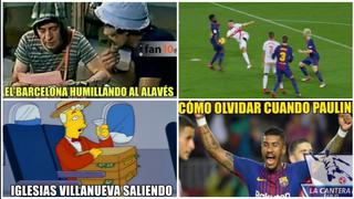 Facebook: graciosos memes al Barcelona tras 'ayudita' del árbitro