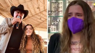 Vicente Fernández: su nieta llora y pide orar por el cantante mexicano