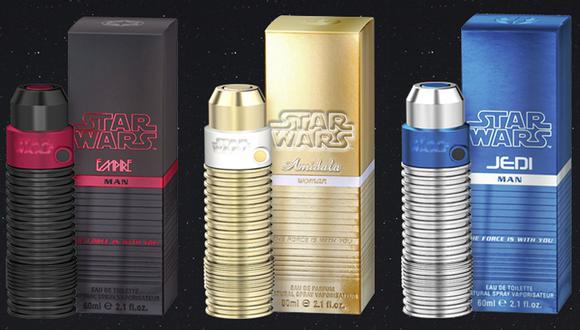 Siente el aroma de la fuerza con los perfumes de Star Wars