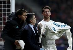 Real Madrid reveló la lesión que padece Sergio Ramos