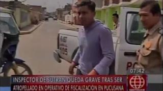 Prisión preventiva a chofer que arrolló a inspector de Sutrán