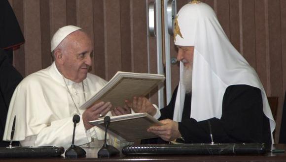 Los regalos que intercambiaron el Papa y Kirill en Cuba