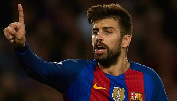 Gerard Piqué criticó arbitraje del partido de Real Madrid