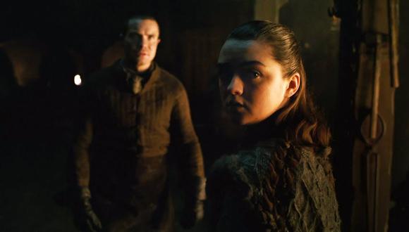 Arya Stark y Gendry a lo largo de las siete temporadas de "Game of Thrones". (Foto: HBO)