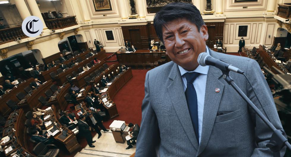 Waldemar Cerrón es la carta de Perú Libre para la Mesa Directiva del Congreso. (Composición: El Comercio)