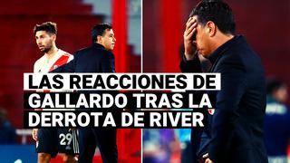 River Plate vs. Palmeiras: las reacciones de Marcelo Gallardo tras la derrota del ‘Millonario’ por las semifinales