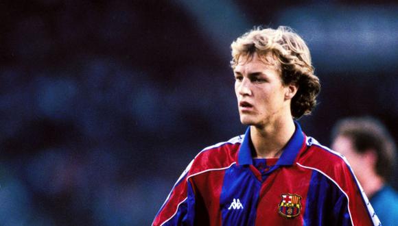 Jordi Cruyff jugó en el Barcelona y el Manchester United, entre otros equipos.